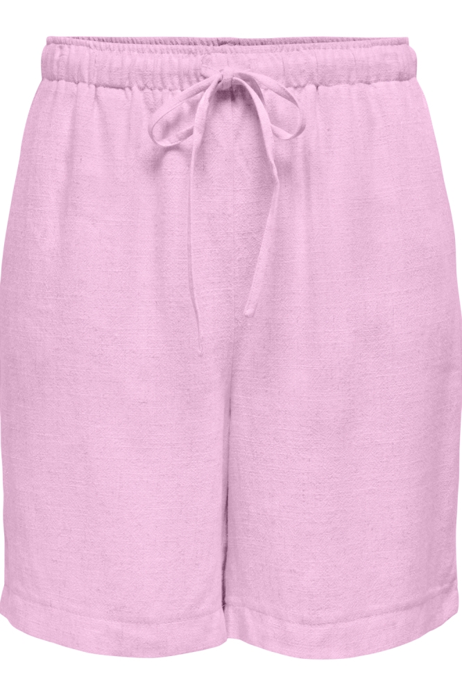 ONLSIESTA MW PULL-UP LIN BL SHORTS 15333032 Pirouette